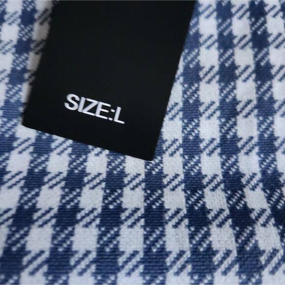 NWT 21 Saints Gingham pleated skirt size large - Picture 3 of 7